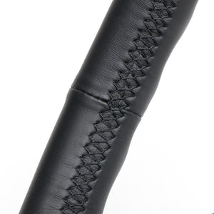 REAL REAL SPORT NORMAL TYPE BLACK CARBON BLACK EURO STITCH STEERING WHEEL RSS340-BKC