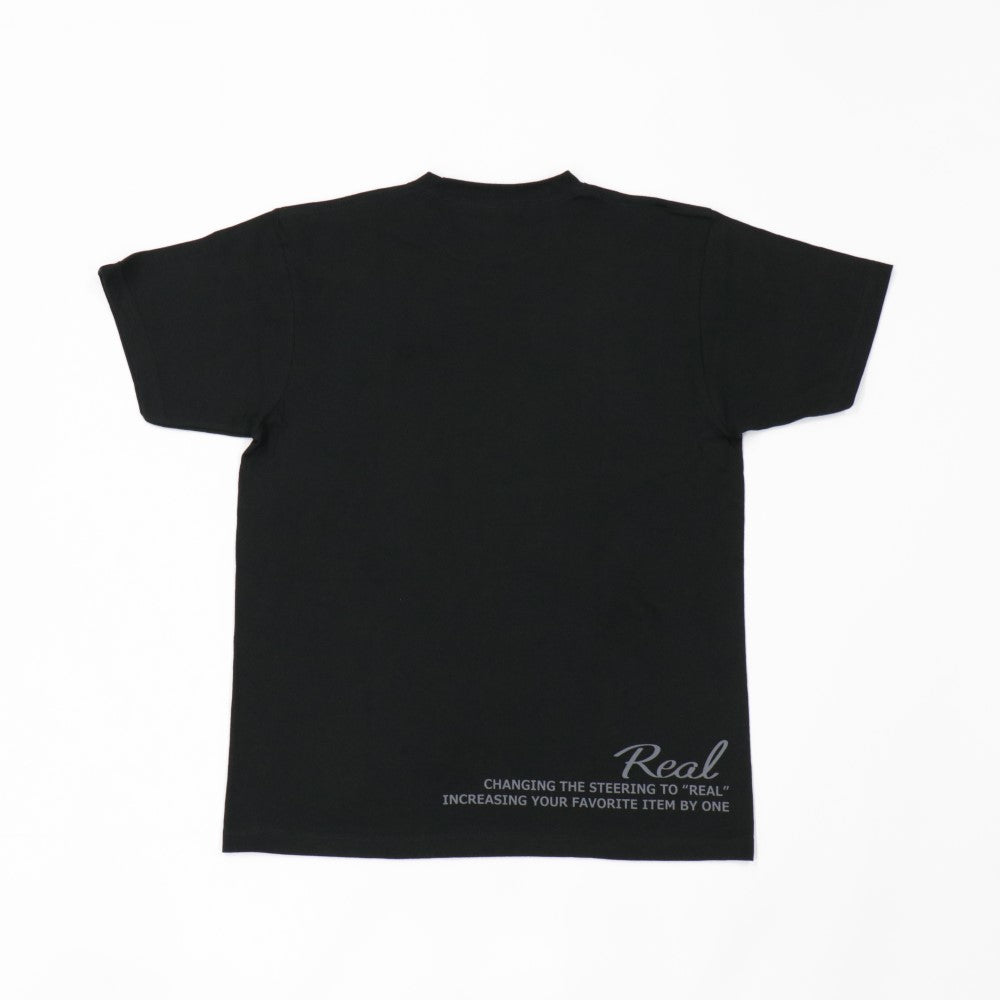 REAL T-SHIRT VER.4 BLACK M SIZE REAL-T4-BK-M