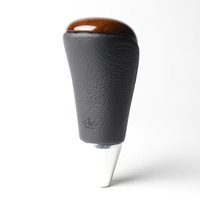 REAL SHIFT KNOB 42 BROWN WOOD PRINT FOR TOYOTA HIACE 200 : 1-3 TYPES  SKA-42BRW