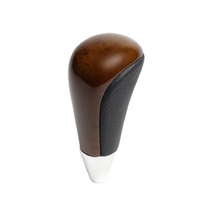 REAL SHIFT KNOB 42 BROWN WOOD PRINT FOR TOYOTA ESTIMA HYBRID AHR20W:4 TYPE  SKA-42BRW