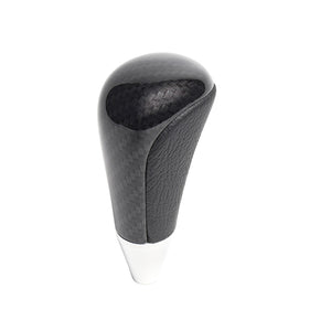 REAL SHIFT KNOB BLACK CARBON PRINT FOR TOYOTA ESTIMA HYBRID AHR20W:1-3 TYPE  SKA-BKC