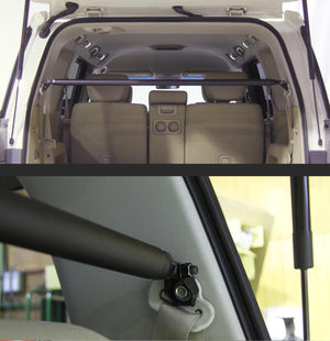 LARGUS ADJUSTABLE REAR PILLAR BAR FOR Nissan Elgrand PE52 2WD 05401207002-QQ