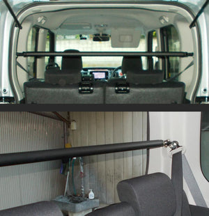 LARGUS ADJUSTABLE REAR PILLAR BAR FOR Daihatsu Tanto LA600S 2WD 05401201004-QQ
