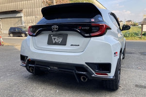 GARAGE VARY REAR DUCT PANEL TWILL CARBON FOR TOYOTA GR YARIS GXPA16 10 30-8018