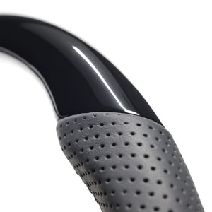 REAL ORIGINAL SERIES C SHAPE PIANO BLACK BLACK EURO STITCH STEERING WHEEL FOR TOYOTA TOWN ACE TRUCK S403 S413  TYH-PBW