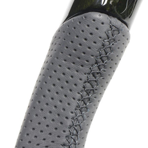 REAL ORIGINAL SERIES C SHAPE BLACK WOOD BLACK EURO STITCH STEERING WHEEL FOR TOYOTA TOWN ACE TRUCK S403 S413  TYH-BKW