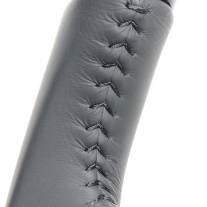 REAL ORIGINAL SERIES SOFT D SHAPE PIANO BLACK BLACK STITCH STEERING WHEEL FOR SUZUKI WAGON R STINGRAY HYBRID MH55S MH95S  SZC-PBW-BK