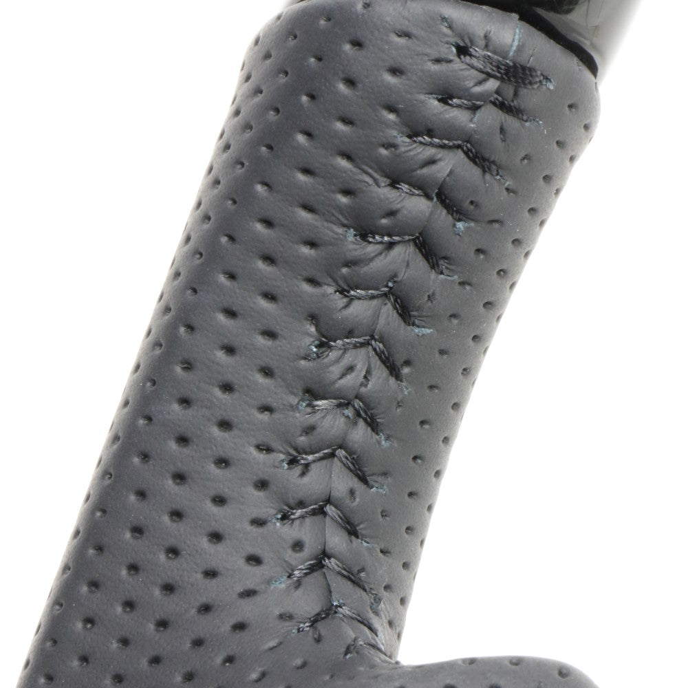 REAL ORIGINAL SERIES D SHAPE PIANO BLACK BLACK STITCH STEERING WHEEL FOR TOYOTA YARIS CROSS MXPJ10 MXPB10 TYJ-PBW