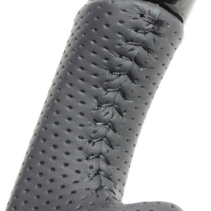 REAL ORIGINAL SERIES D SHAPE PIANO BLACK BLACK STITCH STEERING WHEEL FOR TOYOTA YARIS CROSS GR SPORT MXPJ10 MXPB10  TYJ-PBW