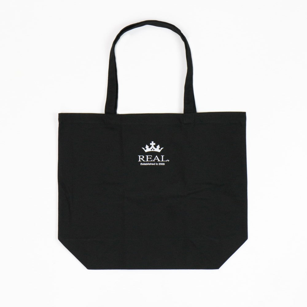 REAL TOTE BAG L SIZE REAL-BAG-BK-L