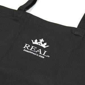 REAL TOTE BAG L SIZE REAL-BAG-BK-L