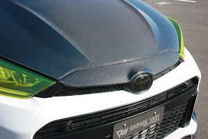 GARAGE VARY NOSE COVER TWILL CARBON FOR TOYOTA GR YARIS GXPA16 10 30-8029