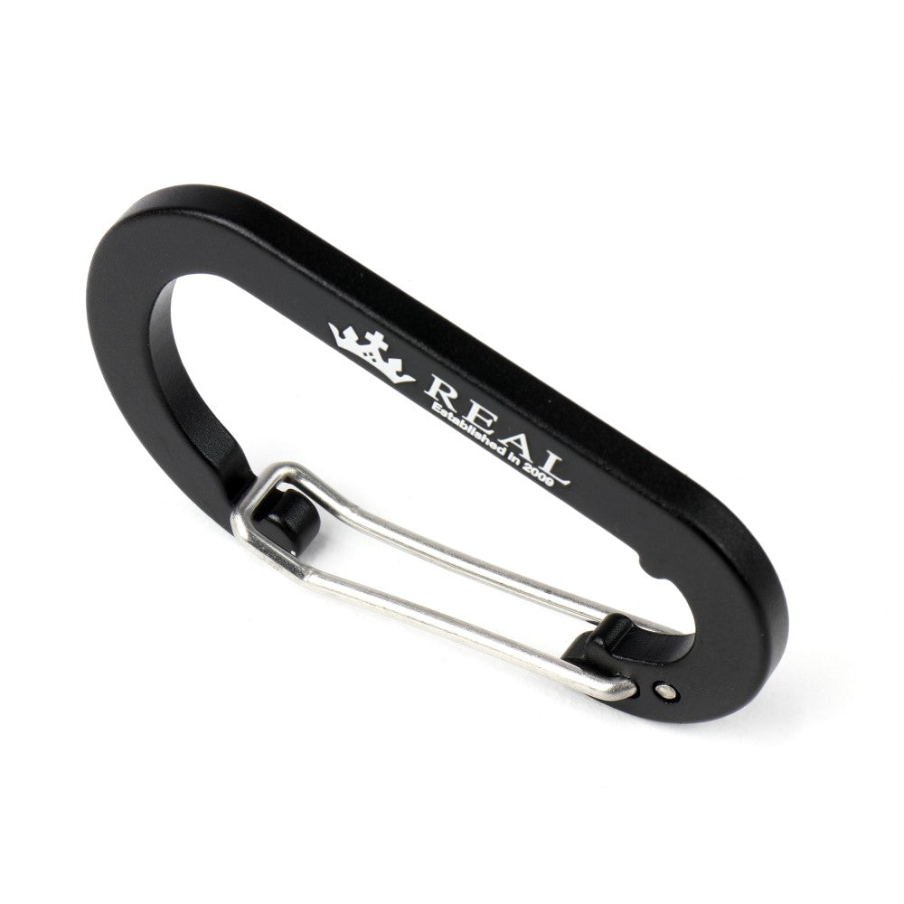 REAL CARABINER WITH REAL LOGO REAL-CRB