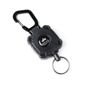 REAL REEL KEYCHAIN WITH REAL LOGO LARGE REAL-REEL-1