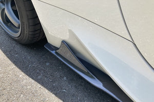 GARAGE VARY SIDE STEP PLAIN CARBON FOR TOYOTA GR86 ZN8 30-8604