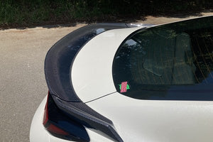 GARAGE VARY TRUNK SPOILER PLAIN CARBON FOR TOYOTA GR86 ZN8 30-8610