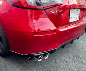 SEEKER MUFFLER GARNISH S.E.S. MUFFLER KIT TYPE-2 FOR HONDA CIVIC FL1 16030-FL1-F02