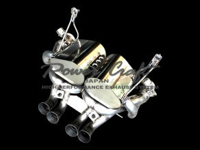 POWER CRAFT HYBRID EXHAUST MUFFLER SYSTEM FULL TITAN FOR LAMBORGHINI AVENTADOR LP700 LP720 LP750SV P-LA340104