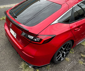 SEEKER FRP REAR SPOILER BLACK PEARL NH731P FOR HONDA CIVIC FL1 16020-FL1-F02-BK