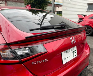 SEEKER FRP REAR SPOILER BLUE METALLIC B625M FOR HONDA CIVIC FL1 16020-FL1-F02-BL