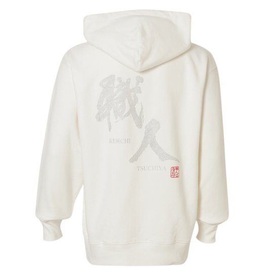 K1 PLANNING CRAFTSMAN ZIP UP HOODIE 2022 L WHITE FOR  P0004-L-WH