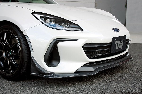 GARAGE VARY GLIDE LIP SPOILER (PLAIN WEAVE CARBON) FOR SUBARU BRZ