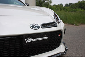 GARAGE VARY INTAKE DUCT (PLAIN WEAVE CARBON) INTRODUCTION DUCT (FRP) FOR TOYOTA GR86 ZN8 30-8622