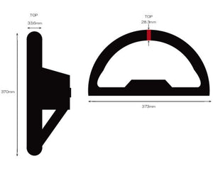 SEEKER RACING SPEC. STEERING WHEEL FOR HONDA CIVIC FL5 FL1 27000-STG-FLR