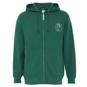 K1 PLANNING CRAFTSMAN ZIP-UP HOODIE GREEN P0006-L