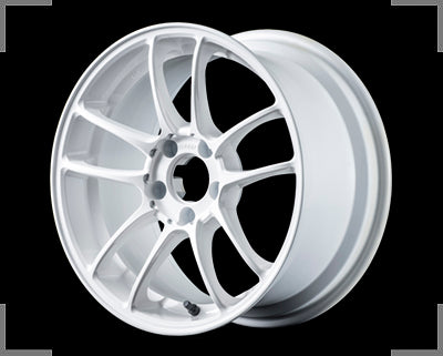 RAYS TWO BROTHERS RACING ITARU-010 17x9J +45 5x114.3 White Center Machining x1