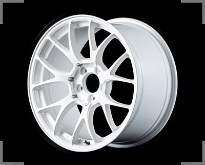 RAYS TWO BROTHERS RACING ITARU-020 18x9.5 +45 5x114.3 White Center Machine x1