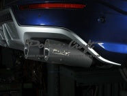 POWER CRAFT HYBRID EXHAUST MUFFLER SYSTEM BLACK TAIL FOR LAMBORGHINI URUS P-LA290101-BKT