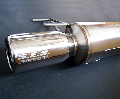 フィット GE8 SEEKER マフラー SEEKER SES STAINLESS MUFFLER KIT FOR HONDA FIT GE8 KOUKI 2WD 6MT