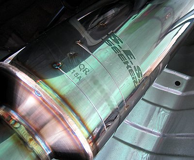 SEEKER SES STAINLESS MUFFLER KIT FOR HONDA FIT GE8 KOUKI 2WD 6MT  11600-GE8-000