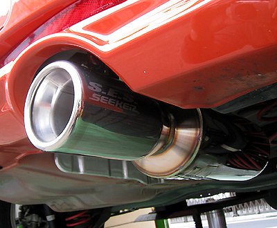 SEEKER SES STAINLESS MUFFLER KIT FOR HONDA FIT GE8 KOUKI 2WD 6MT