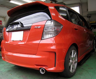 フィット GE8 SEEKER マフラー SEEKER SES STAINLESS MUFFLER KIT FOR HONDA FIT GE8 KOUKI 2WD 6MT