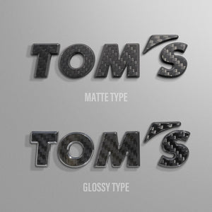 TOMS CARBON EMBLEM GLOSS FOR  08233-TS004