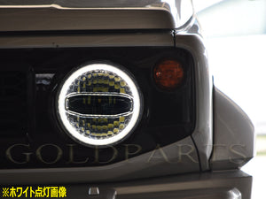 GOLD PARTS LED SQUID RING HEADLIGHT KIT FOR SUZUKI JIMNY JB64W JB76W GOLD-PARTS-00001