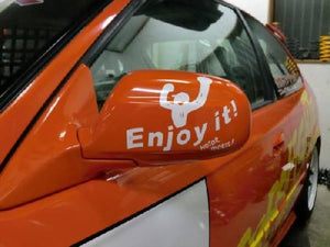 ZEROFIGHTER ENJOY IT !! LOGO DECAL ZEROF-00029