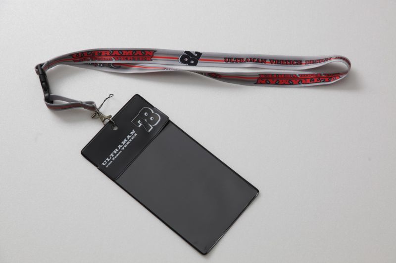 CAR MAKE T&E ULTRAMAN WITH TEAM VERTEX ORIGINAL NECK STRAP (WITH PASS CASE) FOR  CARMAKETE-03028