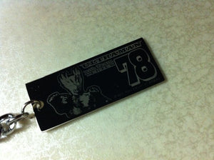 CAR MAKE T&E ULTRAMAN WITH TEAM VERTEX LIMITED KEYCHAIN CHROME FOR  CARMAKETE-02062