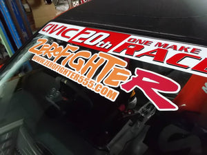 ZEROFIGHTER LOGO STICKER W900 ZEROF-00026