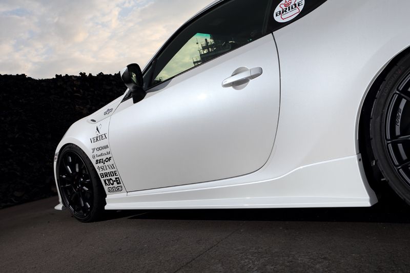 CAR MAKE T&E [VERTEX] ZN6 86 (HACHIROKU) ZC6 BRZ (BRZ) SIDE STEP RIGHT SIDE (DRIVER'S SIDE) ONLY FOR  CARMAKETE-02234