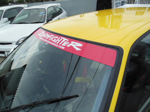 ZEROFIGHTER WINDOW STICKER RED ZEROF-00000