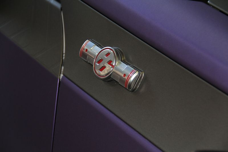 CAR MAKE T&E [TOYOTA 86] VERTEX LIGHTING SYSTEM LED EMBLEM FOR ZN6 86 SIDE EMBLEM CLEAR BLUE FOR  CARMAKETE-02037