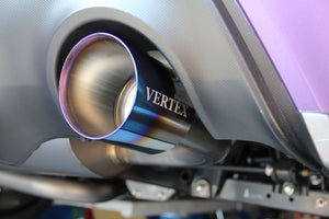 CAR MAKE T&E [TOYOTA ZN6 86] LEGERFORT FULL TITANIUM MUFFLER LEFT AND RIGHT 2 PIECES (NO CENTER PIPE SUB-TYCO) 60.5Φ FOR  CARMAKETE-02947