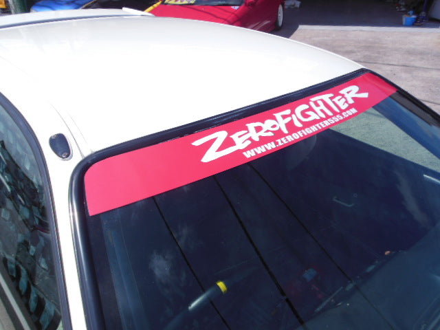ZEROFIGHTER WINDOW STICKER RED ZEROF-00000