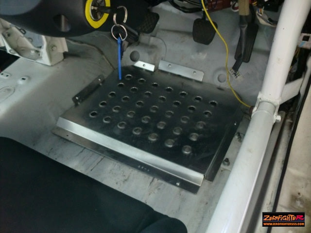 ZEROFIGHTER RACING ALUMINUM FOOT PLATE For HONDA CIVIC EF9 ZEROF-00805