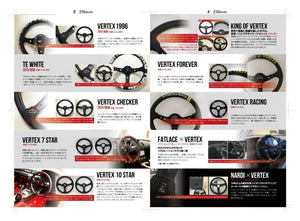 CAR MAKE T&E VERTEX STEERING WHEEL "VERTEX 1996 PINK" 90MMDEEP 33Φ FOR  CARMAKETE-02032