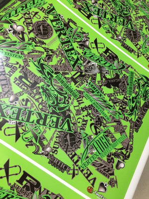 CAR MAKE T&E KIZUKAKU SHEET (W600MM H420MM) GREEN FOR  CARMAKETE-02027